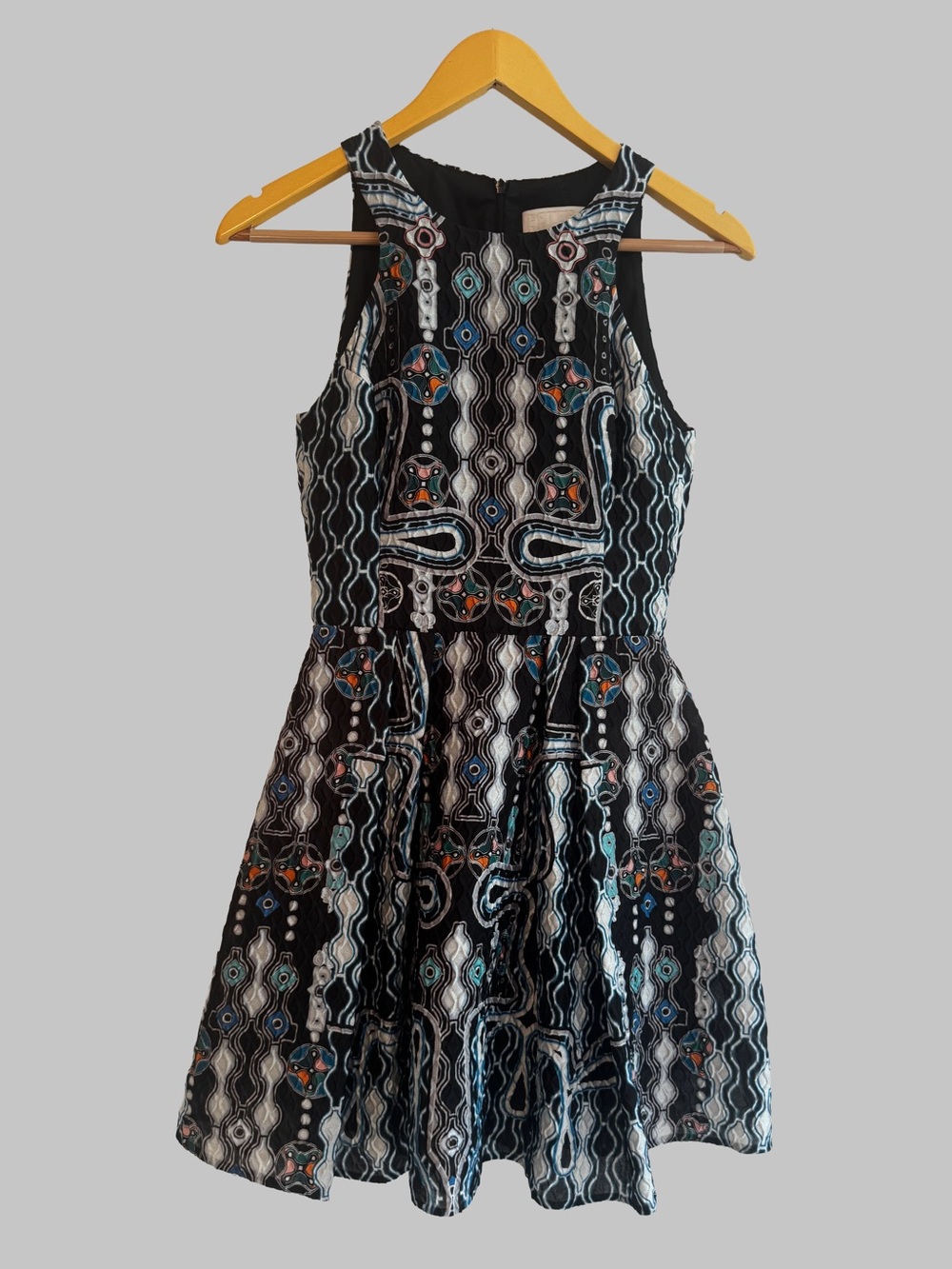 Peter Pilotto Circle Printed Cloque Dress, 6